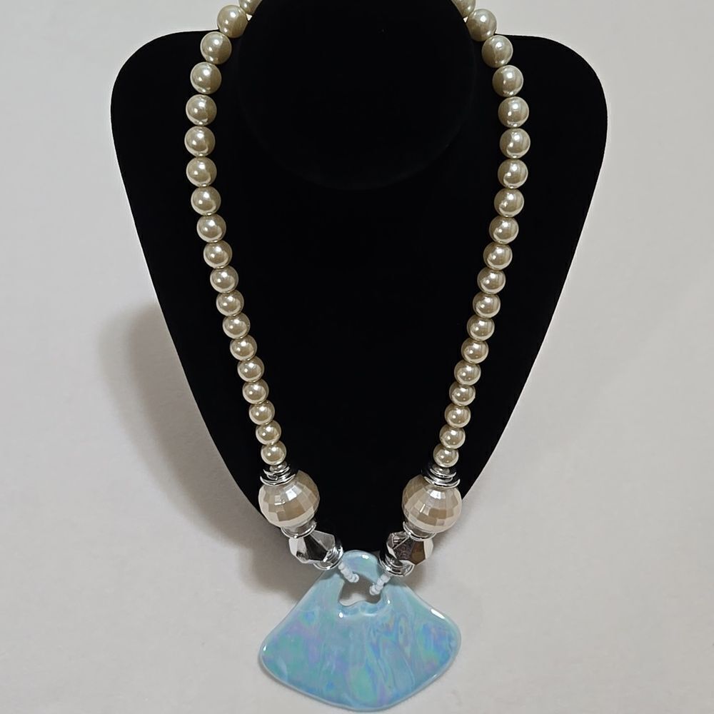 Oceanic Vintage Costume Necklace
